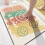 (Rainbow Face,50x80cm)Smiling Face Diatom Mud Doormat With Washable Polyester For Bathroom And Hallway 10