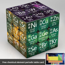 (Stargaze)Chemistry Puzzle Cube With Science Themes For Learning And Gift Educational