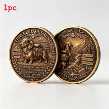 (StyleF)Alloy Commemorative Coin With Doublesided 3d Embossing For Gift Collection Party Use