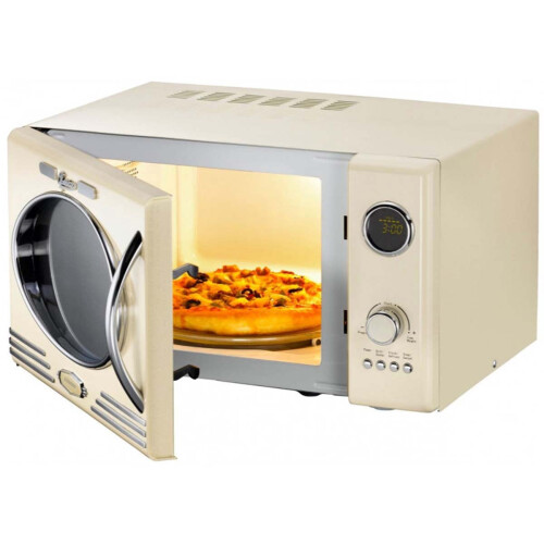 Mikrobølgeovn med grill, 800W, 23L, 12 programmer 2