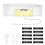 Urine Test Complete Kit-2 to 4 Oz Concealed Sample Bag with Adjustable Belt,Temperature Strips & Funnel,Storage System 1