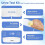 Urine Test Complete Kit-2 to 4 Oz Concealed Sample Bag with Adjustable Belt,Temperature Strips & Funnel,Storage System 3