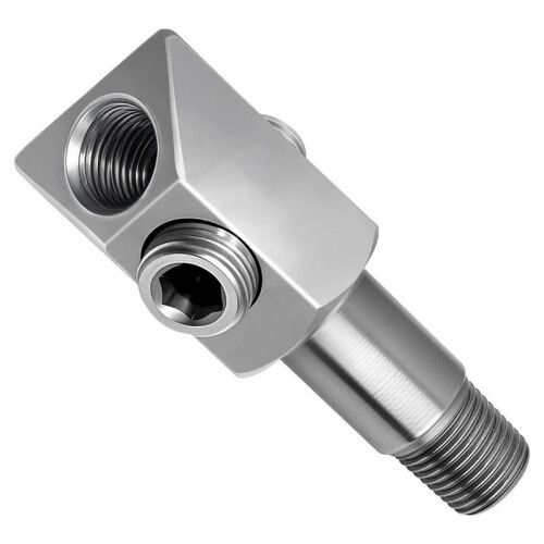 Oliedruksensor Schroefdraadadapter, voor Chevy/ Small Block-Motoren met 1/8-27 NPT-Aansluiting 1