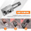 Oliedruksensor Schroefdraadadapter, voor Chevy/ Small Block-Motoren met 1/8-27 NPT-Aansluiting 5