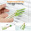 Window Blind Cleaner Duster Tool,Blind Duster Removable and Washable, Cleaning Tools for Window Shutters & Air Vent 2