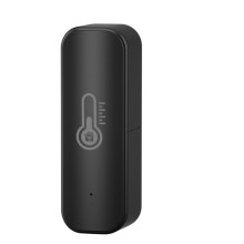 Tuya WiFi Sensor de Temperatura y Humedad Higrómetro Interior Control Remoto por Aplicación Funciona con Alexa