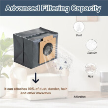 X10 Pro Omni Accessory Kit for X10 Pro Omni Robot Vacuum - Includes Main Brush, Filters, Side Brushes, Mop Pads