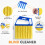 Window Blind Cleaner Duster Tool,Blind Duster Removable and Washable, Cleaning Tools for Window Shutters & Air Vent 6