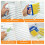 Window Blind Cleaner Duster Tool,Blind Duster Removable and Washable, Cleaning Tools for Window Shutters & Air Vent 4