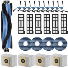 Accessories Kit for X10 Pro Omni - Complete Replacement Parts for Your Robot Vacuum