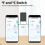 Tuya WiFi  Temperature Humidity Sensor Indoor Hygrometer APP Remote Control Works for Alexa 7
