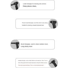 Turbo Fan Handheld 110,000 RPM Violent Fan Electric Air Duster Cordless PC Keyboard Cleaner Car Drying