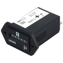 DC10V-80V Digital Hour Meter Counter for Trucks,Tractors,Generators,Boats,Cars & Motorcycles - Rectangular Sealed Timer