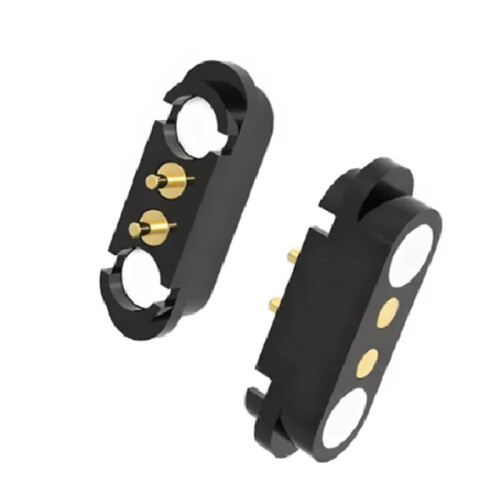 2A 2-Pin Magnetic Spring-Loaded Pogo Pin Connectors Precision-Engineered for Wireless Charger Testing DIY Electronics 2
