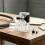Router Dammsamlingsbas Mångsidig Kompatibilitet Transparent Trimmerbas Slitstark Trärouter Dammskydd 6
