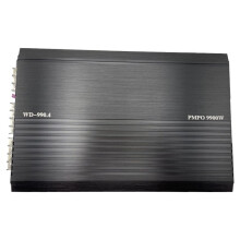 Amplificateur de Puissance 4 Canaux à 4 Voies pour Voiture, 12 V, Modifié, 9 900 W