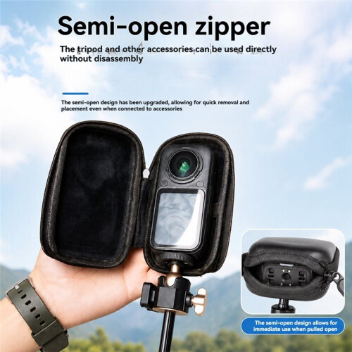 For  X6 Camera Storage Bag Hard Shell Protective Case Waterproof Shockproof Travel Organizer B 2