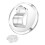 100 Clear  Light Clips with Adhesive Strips for Easy Installation and Decor (No Drilling Required) 1