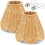 Abajures Pequenos de Rattan com Clipe, Estilo Boho, com Bordas Onduladas e Trançadas, para Luminárias de Mesa, de Quarto, Lustres e Luminárias de 2