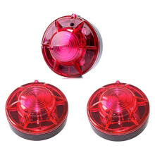 3 Pack LED Road Flares Roadside Flashing Emergency Lights Beacon with Magnetic Base for Outdoor Sports.