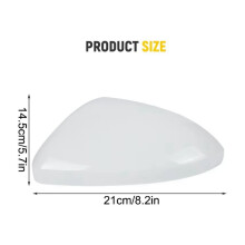 Left Right Door Wing Mirror Cover Cap for 2019-2025 Rearview Mirror Housing 17A-857-537 17A-857-538