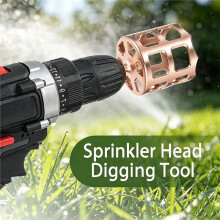 Trimmer für Sprinklerköpfe, Rasentrimmer für Sprinklerköpfe, Sprinklerwartung, Garten- und Rasensprenger (Gängiges Versenkregner-Werkzeug)
