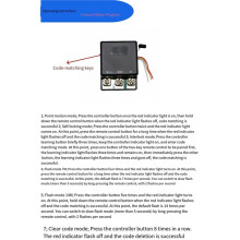 Interruptor de Control Remoto Inalámbrico de 433 MHz, 9-72 V, 80 A, 1 Canal, Controlador Receptor de Relé, Control Remoto para Focos Automotrices de