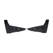Car Front Bumper Fog Lamp Cover 6J0853665G 6J0853666G for IBIZA FR 2013-2017 Fog Lamp Frame Grille Accessories