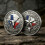 (StyleF)Alloy Commemorative Coin With Doublesided 3d Embossing For Gift Collection Party Use 3