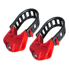 2 PCS Bicycle Hitch Racks, Car Rack Strap Replace Cradles Cargo Carrier Spare Hooks , Frame Holder for Travel Transport