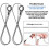 2Set Hydration Bladder Cleaning Kit with 3 Brushes & Drying Frame for Water Reservoir Backpack Hose Camping 6