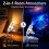 Night Light Projector, 5D Holographic Dynamic HD Projector Plug and  360 Adjustable Star Projector for Bedroom 3