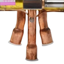 Fluorine Filling Port Air Conditioning Four-Way Valve