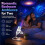 Night Light Projector, 5D Holographic Dynamic HD Projector Plug and  360 Adjustable Star Projector for Bedroom 7