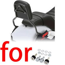 Sissy Bar Backrest Docking Hardware Screw, for Softail Street Bob FLHC FXBB 18-22, Detachable Luggage Rack Screw