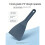 2pcs Flexible Pizza Dough Scraper Spatula Pizza Dough Cutter Tools and Accessories Dough Spatula for Pizza B 6