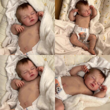 Baby Reborn Silicone Doll With 3d Washable Skin For Collectors And Giftgiving
