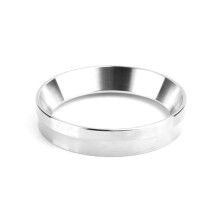 Espresso-Dosiertrichter Aus Edelstahl 304, Kaffeedosierring für Espressosiebträger, Auslaufschutzring 51 mm
