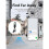 Keychain Tracker Works for  Find My (IOS Only) Key Chain Tracker Tag Heavy Duty Car Keychain 5