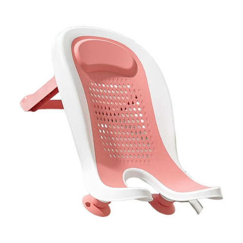 Foldable Infant Bath Rack Strong Suction Quick Drying Ergonomic  Support for Sink Bathtub Hip Washing