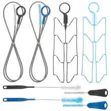 2Set Hydration Bladder Cleaning Kit with 3 Brushes & Drying Frame for Water Reservoir Backpack Hose Camping