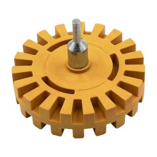 Pneumatic Adhesive Remover Adhesive Removal Wheel for Automotive Polishing 100mm Diameter 26mm
