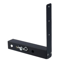 Slow-Moving Vehicle Sign Bracket, UTV Sign Bracket Hitch Mounted Warning Sign Holder for 14-Inch Safety Signs
