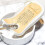 Foldable Infant Bath Rack Strong Suction Quick Drying Ergonomic  Support for Sink Bathtub Hip Washing Grey 6
