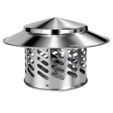 Umbrella-Shaped Roof Ventilation and Rainproof Cover, Kitchen Chimney and Roof Ventilation Exhaust Pipe Cover 110mm