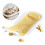 Foldable Infant Bath Rack Strong Suction Quick Drying Ergonomic  Support for Sink Bathtub Hip Washing Yellow 5