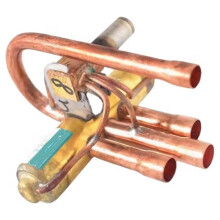 Fluorine Filling Port Air Conditioning Four-Way Valve