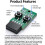 3pcs PC Power Reset  External Module 9Pin Motherboard Header Power LED HDD Indicator for Computer Case Test Board 5