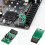 3pcs PC Power Reset  External Module 9Pin Motherboard Header Power LED HDD Indicator for Computer Case Test Board 3