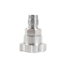Aluminum Alloy Spray Connector Adapter for Disposable Measuring Cups for Iwata Paint Sprayer Systems